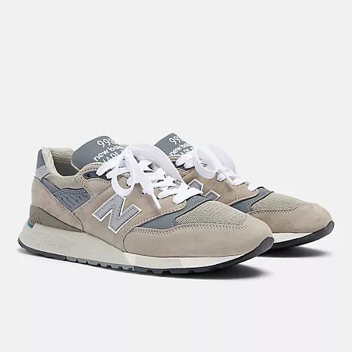 Giày New Balance Made In Usa 998 Core Nữ Màu Xám Bạc